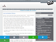 Tablet Screenshot of blog-luminaire.lumina.fr